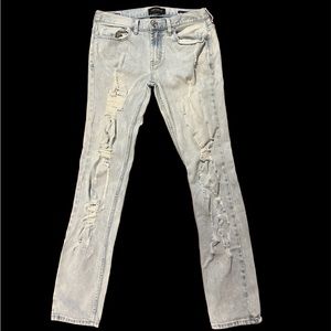 Pacsun skinny jeans 30x32 ripped denim